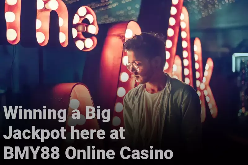Winning a Big Jackpot here at BMY88 Online Casino 
